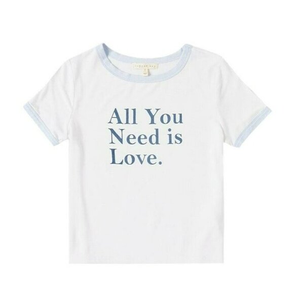 Copper Key Big Girls Large 12-14 All You Need Is Love T-Shirt NWT - Picture 1 of 9